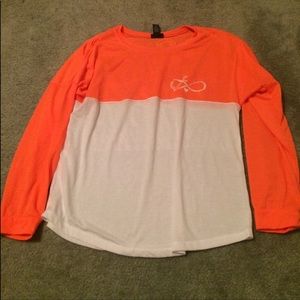 🌸 Rue21 Anchor Color Block Long Sleeve Tee